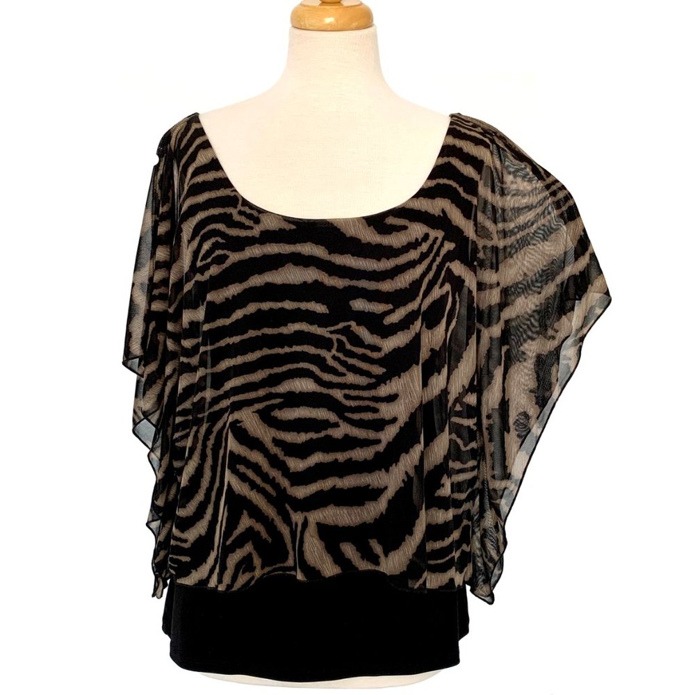 Zebra Print Top - Picture 3 of 7